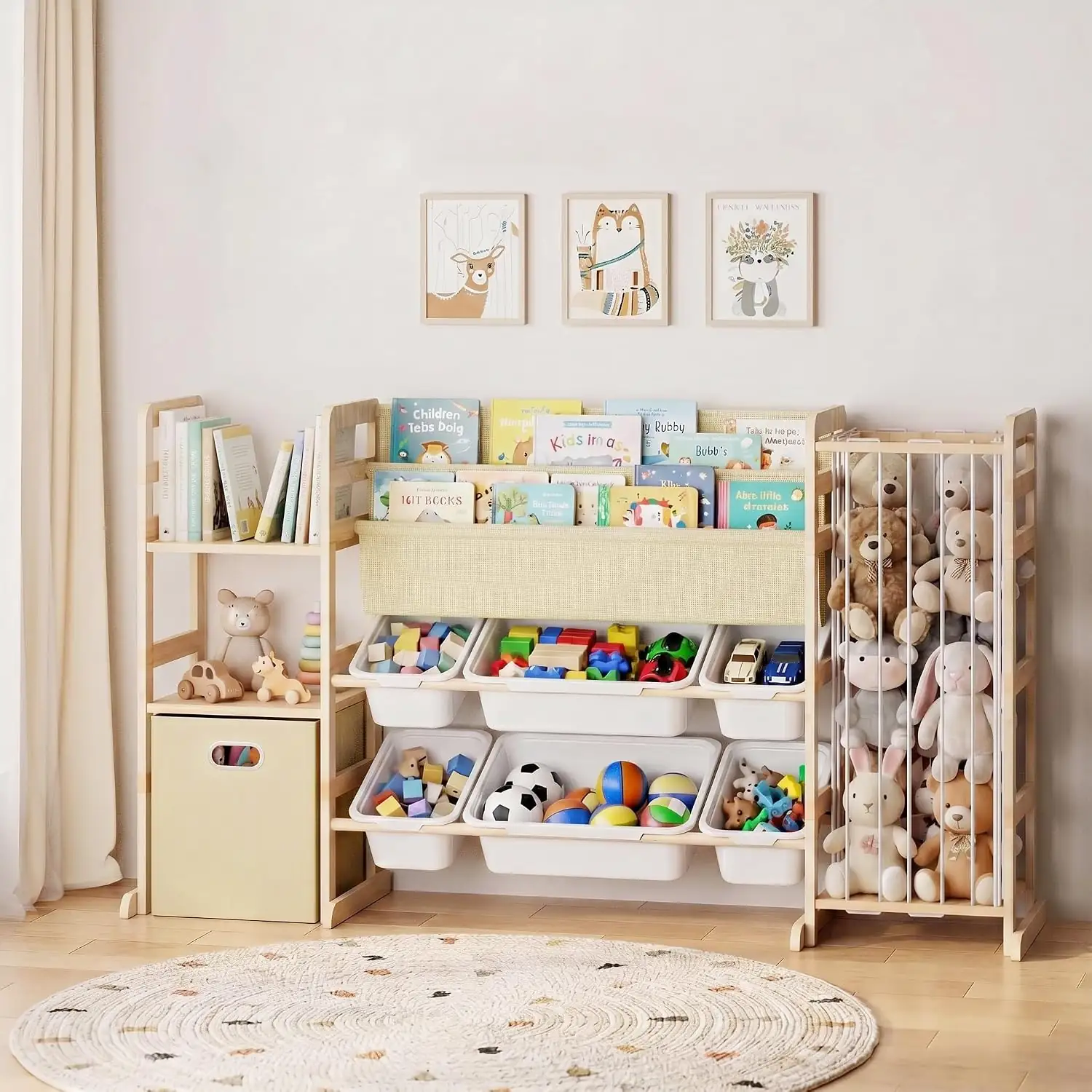 HAVLOTII Toy Storage Organizer with… — Photo 1