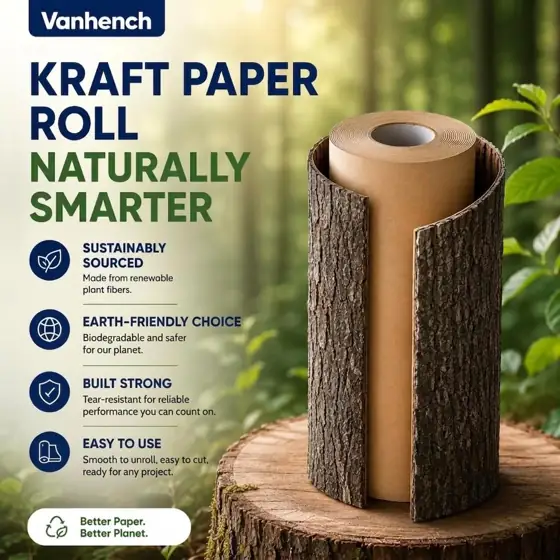 Vanhench Brown Paper Roll, 36"… — Photo 3