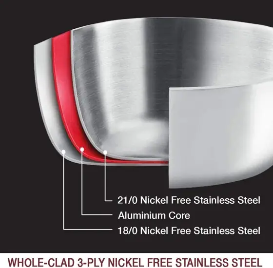 HOMICHEF 14-Piece Nickel Free Stainless… — Photo 2