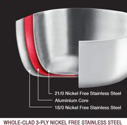 HOMICHEF 14-Piece Nickel Free Stainless… — Photo 2