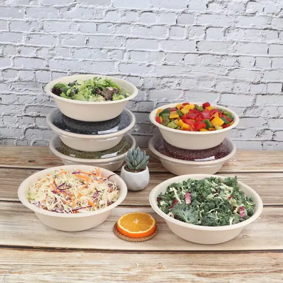 32 oz Disposable salad bowls… — Photo 4