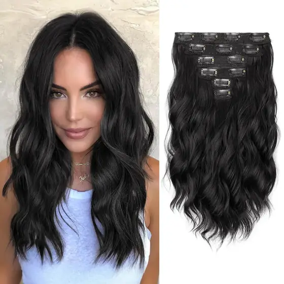 KooKaStyle Short Black Clip in… — Photo 1
