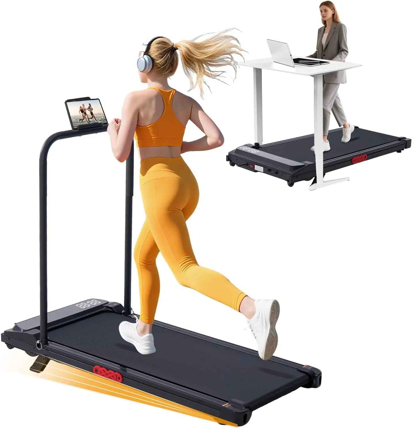 KASSADIN Electric Walking Pad Treadmill… — Photo 1