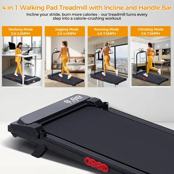 KASSADIN Electric Walking Pad Treadmill… — Photo 2