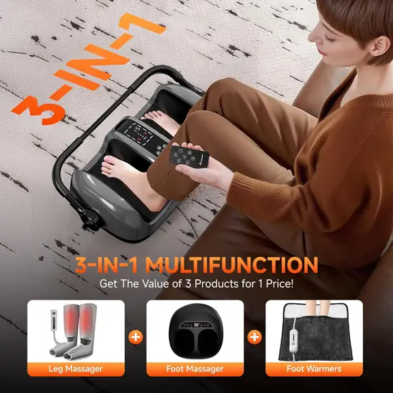 2026 Upgraded Foot Massager with… — Photo 4