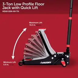 Husky 3-Ton Low Profile Floor… — Photo 4