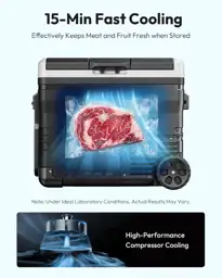 EUHOMY 53QT 12 Volt Refrigerator,… — Photo 4