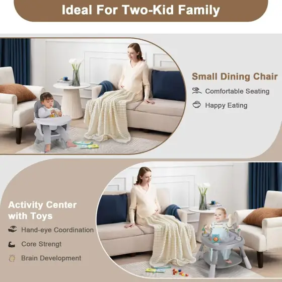 Babyliebe 15-in-1 Baby High Chair,… — Photo 3
