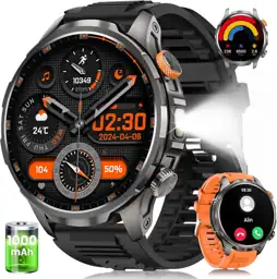 Smartwatch for Men, 100-Day Battery,… — Photo 1