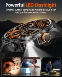 Smartwatch for Men, 100-Day Battery,… — Photo 2