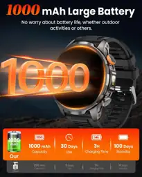 Smartwatch for Men, 100-Day Battery,… — Photo 3