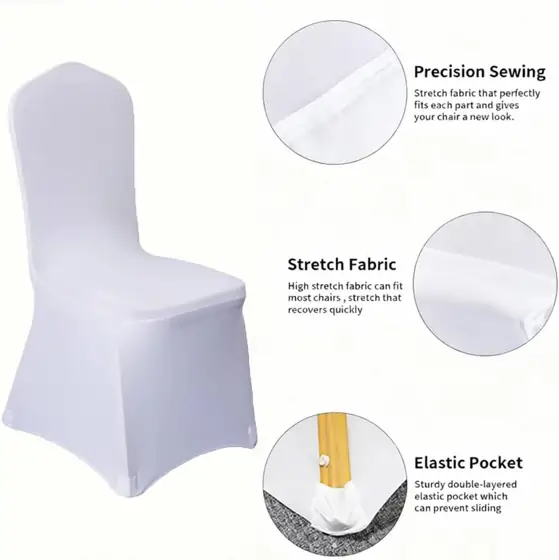 100 Pcs White Washable Removable… — Photo 2