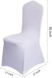 100 Pcs White Washable Removable… — Photo 3