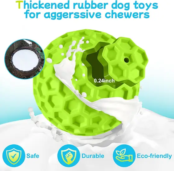 havit Indestructible Squeaky Balls for… — Photo 3