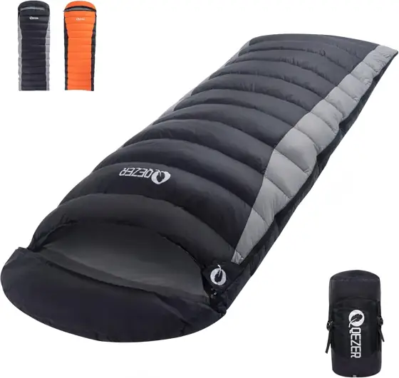 Down Sleeping Bag for Adults,… — Photo 1