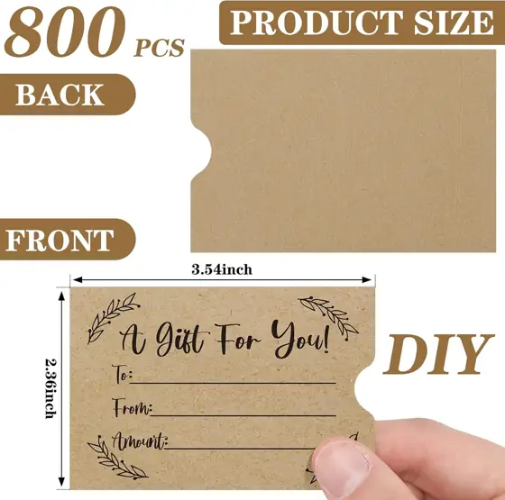 Teling 800 Pcs Gift Card… — Photo 2