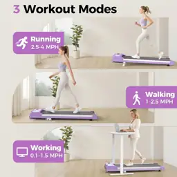 Walking Pad Under-Desk Treadmill, Home/Office,… — Photo 3