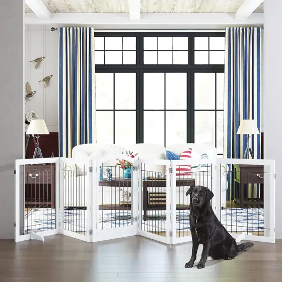 PAWLAND Dog Gate Indoor with… — Photo 2