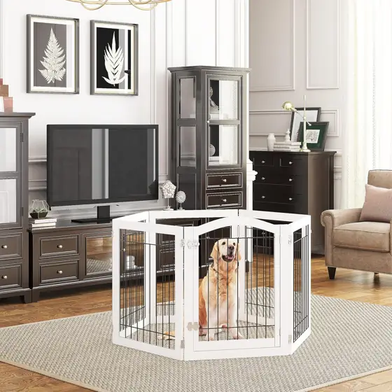 PAWLAND Dog Gate Indoor with… — Photo 3