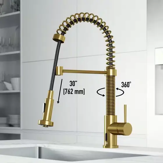 Edison Single-Handle Pull-Down Sprayer Kitchen… — Photo 4