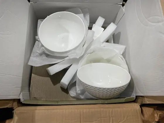 KINGSTONE 24Pc Rhombus Edge White… — Photo 5