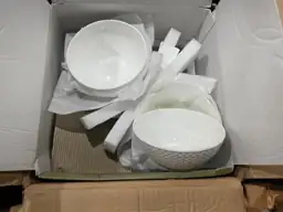 KINGSTONE 24Pc Rhombus Edge White… — Photo 5