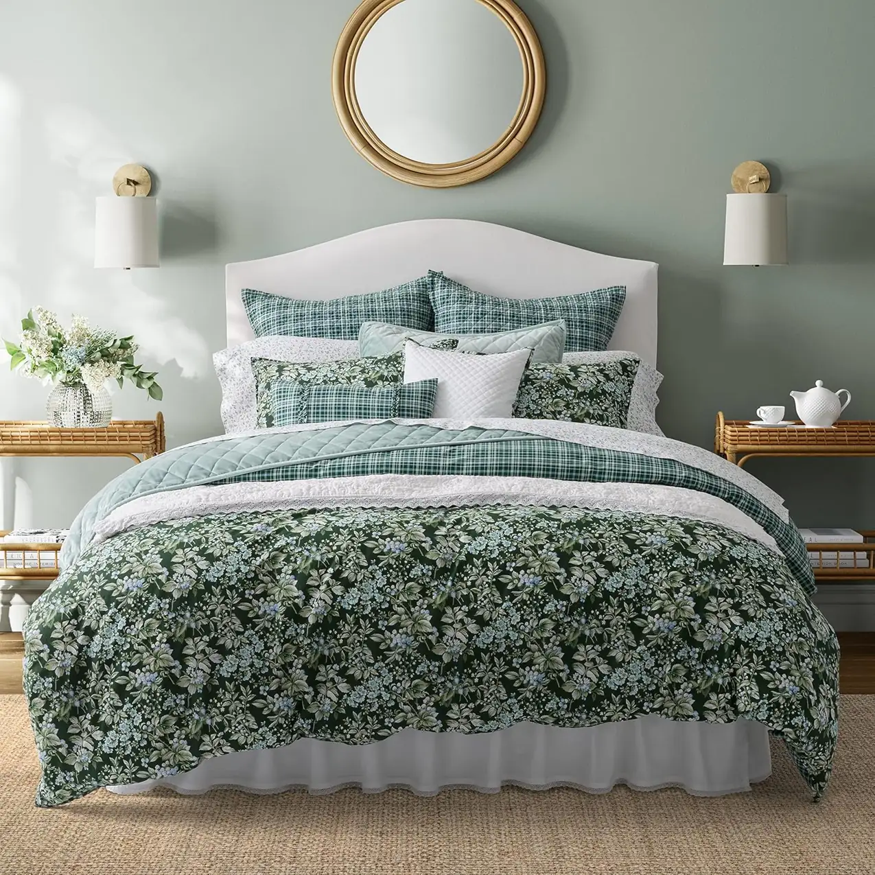 Laura Ashley King Comforter Set,… — Photo 1