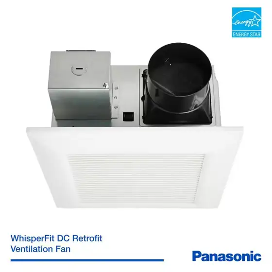 WhisperFit DC Pick-A-Flow 50/80/110 CFM… — Photo 3