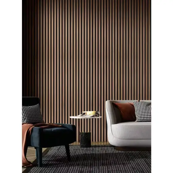 Art3d Walnut Wood Slat Acoustic… — Photo 1