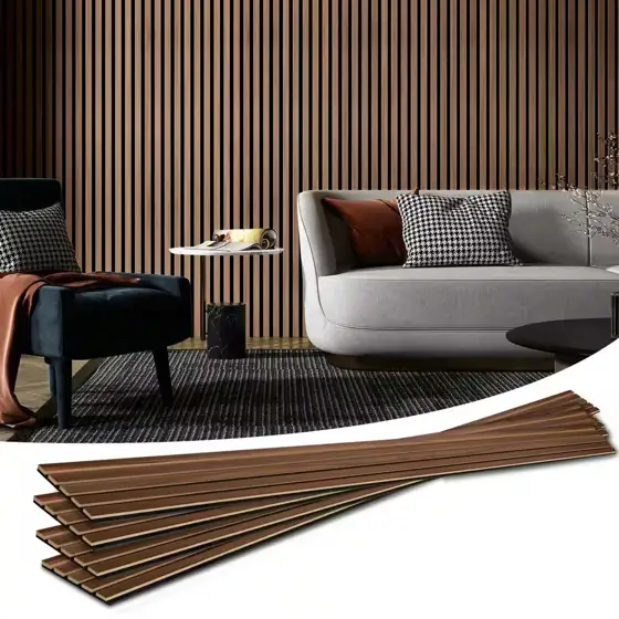Art3d Walnut Wood Slat Acoustic… — Photo 2