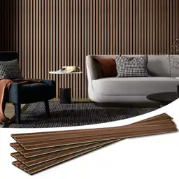 Art3d Walnut Wood Slat Acoustic… — Photo 2