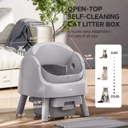 Mimfam Automatic Self-Cleaning Litter Box… — Photo 4