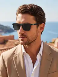 CARFIA Curved Acetate Polarized Sunglasses… — Photo 4