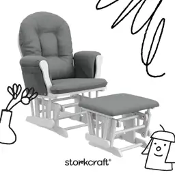 Storkcraft Premium Hoop Glider &… — Photo 3