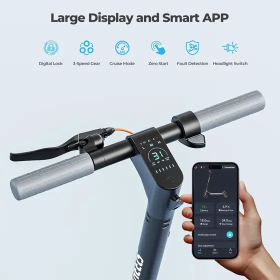 MEGAWHEELS Electric Scooter for Adults… — Photo 4