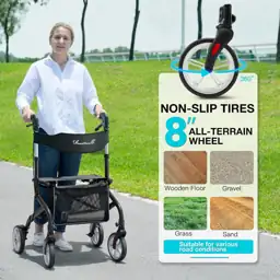 PLANET WALK Super Lightweight Rollator… — Photo 3