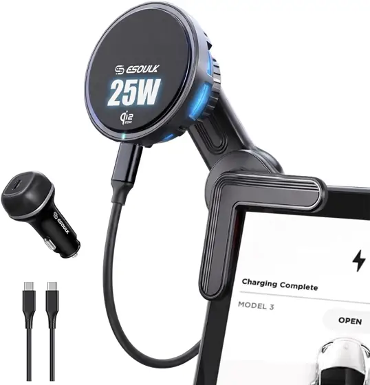 25W Magnetic Wireless Charger for… — Photo 1