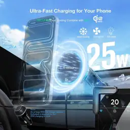 25W Magnetic Wireless Charger for… — Photo 2