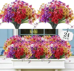 AGIRL Artificial Flowers Outdoor UV… — Photo 1