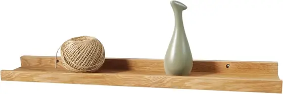 24x4-Inch Natural Oak Wood Floating… — Photo 1