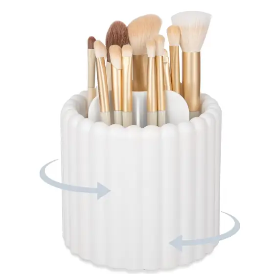 Rotating Makeup Brush Holder with… — Photo 1