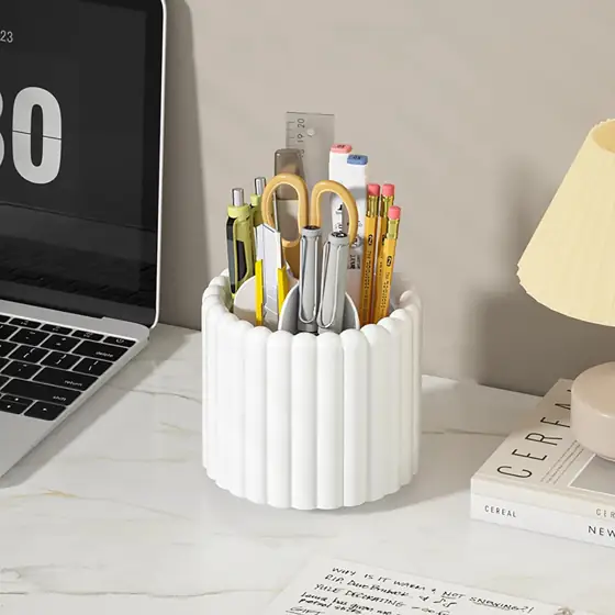 Rotating Makeup Brush Holder with… — Photo 3