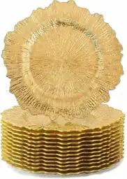 24 Pack Gold Charger Plates,… — Photo 1