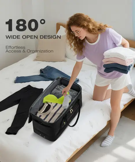 Travel Duffle Bag, Wide-Open for… — Photo 3
