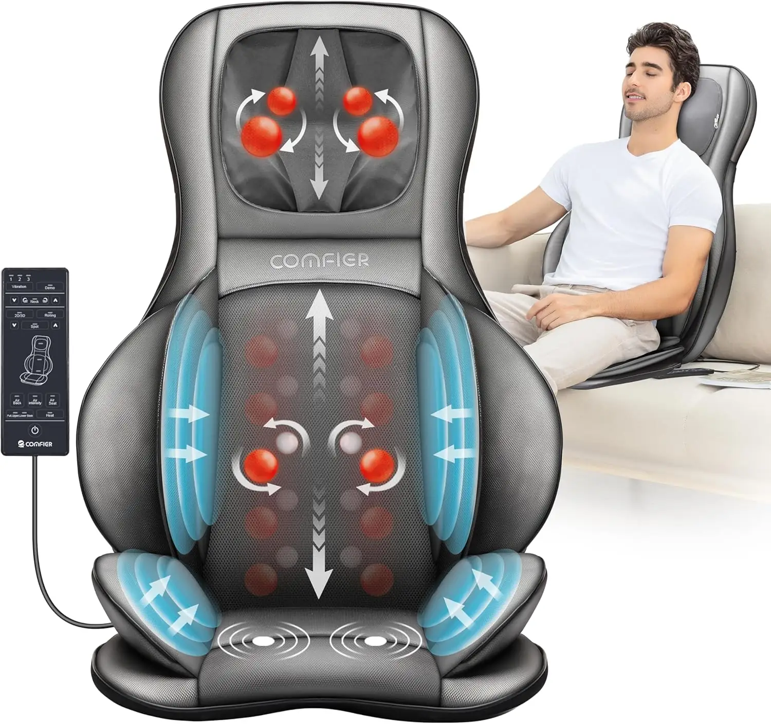 COMFIER Back Massager for Pain… — Photo 1