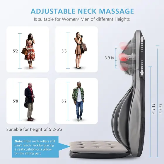 COMFIER Back Massager for Pain… — Photo 2