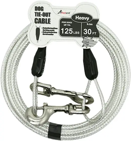 Petest 30ft Reflective Tie-Out Cable… — Photo 1