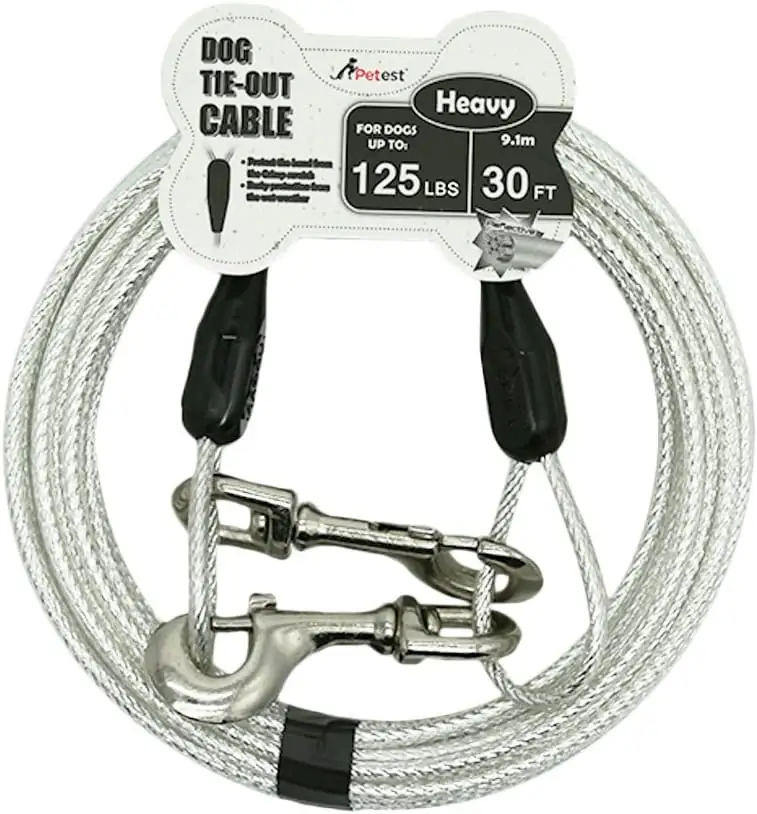 Petest 30ft Reflective Tie-Out Cable… — Photo 1