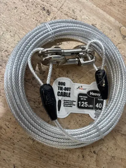 Petest 30ft Reflective Tie-Out Cable… — Photo 4