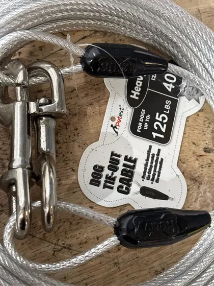 Petest 30ft Reflective Tie-Out Cable… — Photo 5